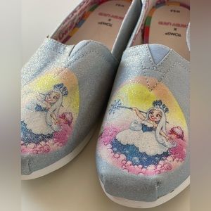 Rare Candyland Queen Frostine Toms, sz 8.5